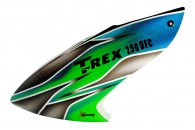 Airbrush Fiberglass Iron Mask Canopy - TREX 250 PRO